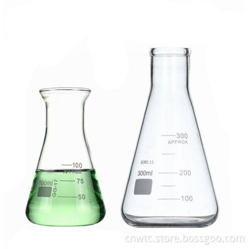 High Quality Boro3.3 Conical Flask Erlenmeyer Flask with Graduation: Laboratory Glassware